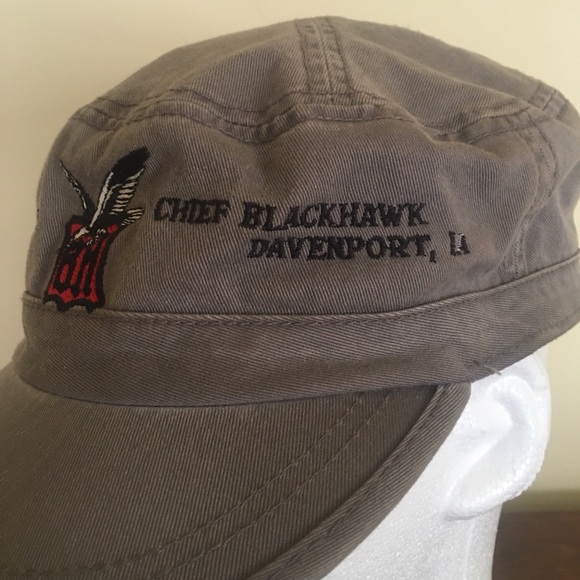 Antique Motorcycle Club “Chief Blackhawk” Davenport, IA  - Comfort Adjust Velcro - Picture 3 of 5